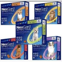 ราคา nexgard spectra ป้องกันเห็บ หมัด ไรในหู ไรขี้เรื้อน พยาธิหนอนหัวใจ สำหรับสุนัข (15764569795)