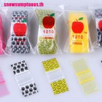 ราคา snowth ถุงซิปล็อค ขนาดเล็ก 1 6x2 1 8x2 5 2 5x3 3x4 ซม ต่อ 100 ชิ้น (17668127118)