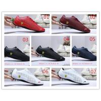 ราคา ที่แท้จริง PUMA เฟอร์รารี หนังแท้ นันทนาการ ระบายอากาศ แฟชั่น ป้องกันการลื่นไถล รองเท้ากีฬา รองเท้าออกกําลังกาย (13321036994)