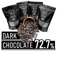 ราคา อิตาลี DELIZIA Dark Chocolate couverture 72 7 ดาร์กช็อกโกแลต ดาร์คช็อกโกแลตแท้ เข้มข้น ทำขนมได้ทุกรูปแบบ (9667765159)