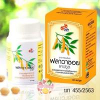 ราคา Flava Soy ฟลาวา ซอย แคปซูล 60 แคปซูล Exp 2025 สารสกัดจากถั่วเหลือง สำหรับวัยหมดประจำเดือน (16817705285)