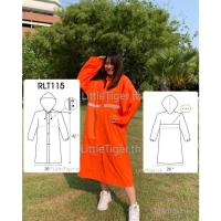 ราคา RLT115Orange เสื้อกันฝนผู้ใหญ่สีส้มสะท้อนแสง เสื้อกันฝนจราจร เสื้อกันฝนติดแถบสะท้อนแสง เสื้อกันฝนตำรวจ เสื้อกันฝนอย่างดี (8830771901)