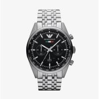 ราคา EMPORIO ARMANI นาฬิกาข้อมือผู้ชาย รุ่น AR5983 Tazio Chronograph Silver (6814026656)