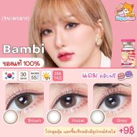 ราคา คอนแทคเลนส์ Bambi Brown Hazel Gray Kitty Kawaii ขนาดกลาง รุ่นใหม่ ตาหวาน แบ๊ว เหมือนกวางน้อย (15381599380)