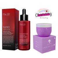 ราคา แท้ โสมกี้ Kikeypc ginseng white cream 100g The Elf นาโนไวท์โดส Nano white dose 60ml โดสแดง Nano white booster cream (12837843963)
