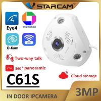 ราคา Vstarcam C61S 2MP ปรับได้ถึง 3MP 1536P มุมมองกว้าง 360องศา Panoramic IP Camera (5942210798)