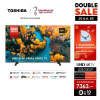 ราคา NEW Toshiba TV ทีวี 43 นิ้ว 4K Ultra HD Smart TV รุ่น 43E330LP High Dynamic Range HDR10 Voice Control TV Youtube 2022 (21919806915)