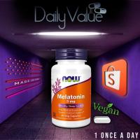 ราคา เมลาโทนีน Melatonin 3 5 10 20 mg by NOW FOODS (15527207086)
