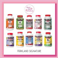 ราคา ของแท้ 100 วิตามิน Kirkland Vitamin C Vitamin E Fish Oil Glucosamine with MSM Chondroitin Alaskan Fish Oil Co Q10 (1891952789)