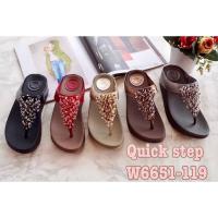 ราคา รองเท้าสุขภาพQuick stepพื้นสูง1 5นิ้วพื้นนิ่มใส่สบาย (5288076844)