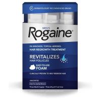 ราคา Men s Rogaine Foam minoxidil โฟมปลูกผมสำหรับผู้ชาย โฟมปลูกผม และ Men s Rogaine Solution สูตรน้ำ (6650210965)