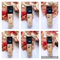 ราคา 30 ml รองพื้น แบบหัวปั๊ม Maybelline Matte Poreless Fit Me Foundation SPF22 เมย์เบลลีน ฟิต มี แมต พอร์เลส ฟาวเดชั่น (5557005526)