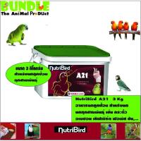 ราคา NutriBird A21 3 Kg อาหารนกลูกป้อน สำหรับนก นกทุกสายพันธุ์ เช่น กระตั้ว อเมซอน เลิฟเบิร์ด ฟอพัส ซัน (9119202651)