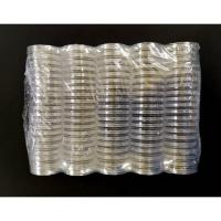 ราคา ตลับใส่เหรียญ 26 มม 100 ชิ้น ใส่เหรียญ 10 บาท สองสี (4734493455)