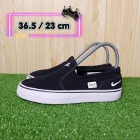 ราคา Nike Toki Canvas slipon รองเท้าไนกี้ มือ2ของแท้ รองเท้าผ้าใบผู้หญิง (18233541316)