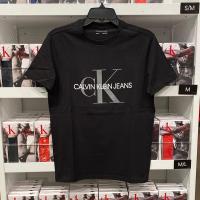 ราคา ผ้าฝ้าย 100 Calvin Klein Jeans Ck เสื้อยืดลําลองสําหรับผู้ชายแขนสั้นคอกลมพิมพ์ลาย (10546917196)