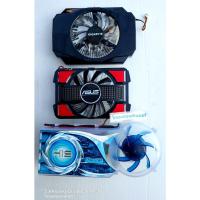 ราคา อะไหล่ พัดลมการ์ดจอพร้อมซิงค์ GT420 430 440 630 730 ใช้งานปกติ พัดลมหมุนเงียบ (6160586283)