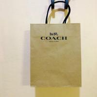 ราคา COACH New Yorkถุงกระดาษ ของแท้ จากช็อปอเมริกา โคช ของแท้ ถุง กระดาษ แบรนด์เนม COACH Nwe York ของแท้ (5041023926)