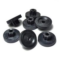 ราคา 2 ชิ้น เครื่องมือถอดฝาปิดขาจาน กระโหลกกลวง Shimano พลาสติก สีดำ (1498186333)