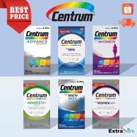 ราคา Centrum Advance Multivitamin for Men Women วิตามินรวม (12429620662)