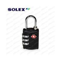 ราคา SOLEX Travel Lock กุญแจ รหัส 3 รหัส มาตรฐาน TSA ล็อค กระเป๋า กระเป๋าเดินทาง (751332557)