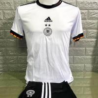 ราคา มาใหม่ ชุดฟุตบอล IMODEN เสื้อบอล ผู้ใหญ่ ได้ทั้งชุด แขนสั้น ทีมชาติ เยอรมัน สีขาว GER1232 (7916907469)