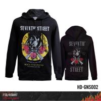 ราคา 7th Street Hood เสื้อฮู้ด แบบซิบหน้า รุ่น HD GNS002 (18535086901)