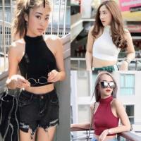 ราคา AimornShop เสื้อคอเต่า เสื้อกล้ามเรย่อน ผ้ายืดใส่สบายมาก (1853548245)