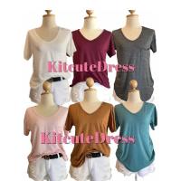 ราคา เสื้อยืดเรย่อน สาวอวบ เสื้อยืดสาวอวบ อก38 46 ผ้ายืดตามตัว มีเก็บเงินปลายทาง ใส่สบายผ้านิ่มทิ้งตัวไม่ร้อน (8214780584)
