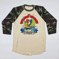 ราคา เสื้อยืดแขนสามส่วนลายพลางวง The Rolling Stones Size M (5083719288)