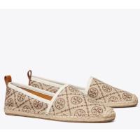 ราคา รองเท้า Tory Burch 9 5 รุ่น T Monogram Espadrille Jacquard ของแท้ เบอร์ 9 5 (19342944665)