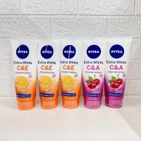ราคา ถูกที่สุด 320ml นีเวีย เอ็กซ์ตร้าไวท์ ซีแอนด์เอ และ ซีแอนด์อี โลชั่น NIVEA Extra White C E and C A (15225691302)