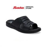 ราคา Best Seller Bata รองเท้าแตะ รองเท้าแฟชั่นผู้ชายลำลองแบบสวม SLIPPERS MENS สีดำ รหัส 8626096 (6409887595)