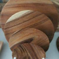 ราคา จานไม้ ถาดไม้ ทรงญี่ปุ่น แบบ MUJI ไม้จามจุรีชิ้นเดียวทั้งแผ่น (1131714195)