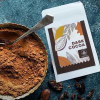 ราคา ผงช็อคโกแลตเข้มข้น 100 จากเบลเยี่ยม 100 Dark Cocoa powder from Belgium เครื่องดื่มช็อคโกแลต (4278291772)