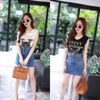 ราคา พร้อมส่ง เสื้อแขนกุดแฟชั่น Cotton (11403961939)