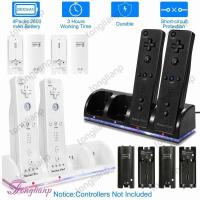 ราคา Cod 2 4 ที่ชาร์จ แบตเตอรี่ 2 4 แพ็คสําหรับ Nintendo Wii Remote Controller Tlian (5242661985)