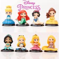ราคา โมเดลเจ้าหญิง โมเดลdisney น่ารัก พร้อมส่ง ไม่มีกล่อง ได้ครบชุด เซ็ต 8 ตัว Princess (9785648217)