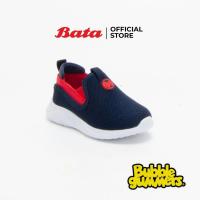 ราคา Bata Bubble Gummers Boys Bubble Comfort Slip on Sneakers รองเท้าผ้าใบแบบสวม สำหรับเด็กชาย รุ่น Beat สีน้ำเงิน 1596532 (5686378422)