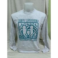 ราคา เสื้อยืดคอกลม แขนยาว มือสอง สภาพ 90 (17458792668)