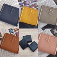 ราคา ของแท้ ส่งฟรี Tory Burch Thea Bi Fold Mini Wallet Toryburch80164 (15340900458)