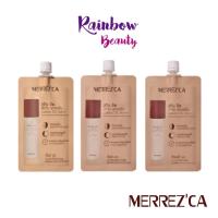 ราคา แบบซองสีทอง Merrezca skin up liquid foundation รองพื้น 5 ml 1RB (11438611842)