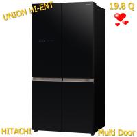 ราคา ตู้เย็น 4 ประตู HITACHI รุ่น R WB640VF สีเทา ดำ (7436704413)
