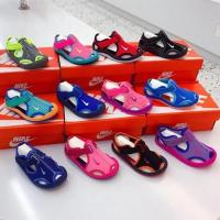 ราคา Nike รองเท้าแตะสำหรับเด็กผู้ชายและเด็กผู้หญิงเด็ก Velcro รองเท้าแตะ (21121720245)