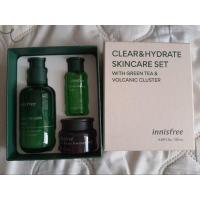 ราคา Innisfree clear Hydrate skincare set exp 032025 green tea seed serum 80ml (12195412548)