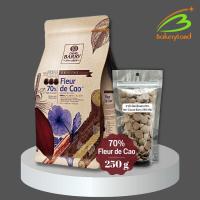 ราคา ช็อกโกแลต คาเคาแบร์รี่ CACAO BARRY Dark 70 Fleur de Cao แบ่งบรรจุ 250 g (17862013567)
