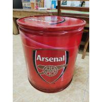 ราคา ถังอมมสินยักศ์ลายอาเซนอล ถังออมสินเงินล้าน กระปุกออมสิน ถังวินเทจ (16411212450)