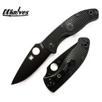 ราคา มีดพับ Spyderco Tenacious Lightweight Folding Knife Black Plain Blade Black FRN Handles C122PBBK (7167211172)