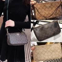 ราคา แท้ Coach F36674 F58321 กระเป๋าถือ กระเป๋าสะพาย กระเป๋าแฟชั่น สีน้ำตาล (4922269958)