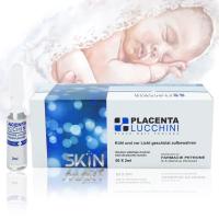 ราคา 1ขวด สีฟ้า Lucchini placenta ampoule 2ml เซรั่ม พลาเซนต้า ทาบำรุงผิวหน้า (17958999950)
